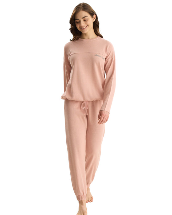 plain sleepwear set 