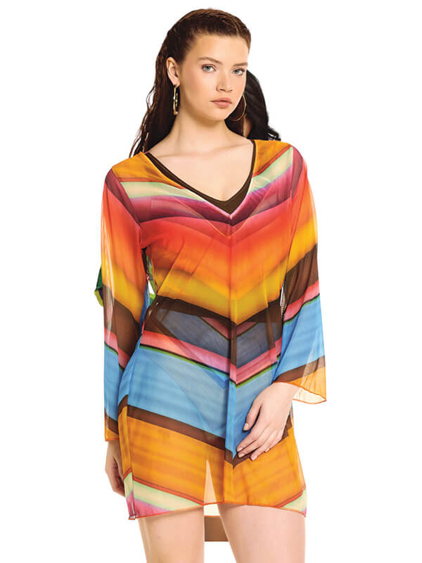 SpectrumBlend Kimono Dress