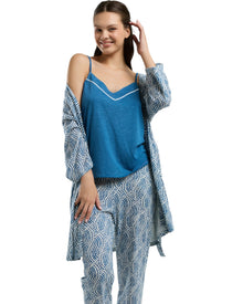  Women’s 3-Piece Blue Lounge Set