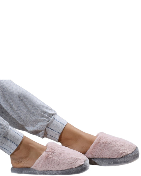 Cozy Closed-Front Winter Slippers