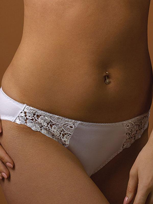 Panty with Side Embroidery