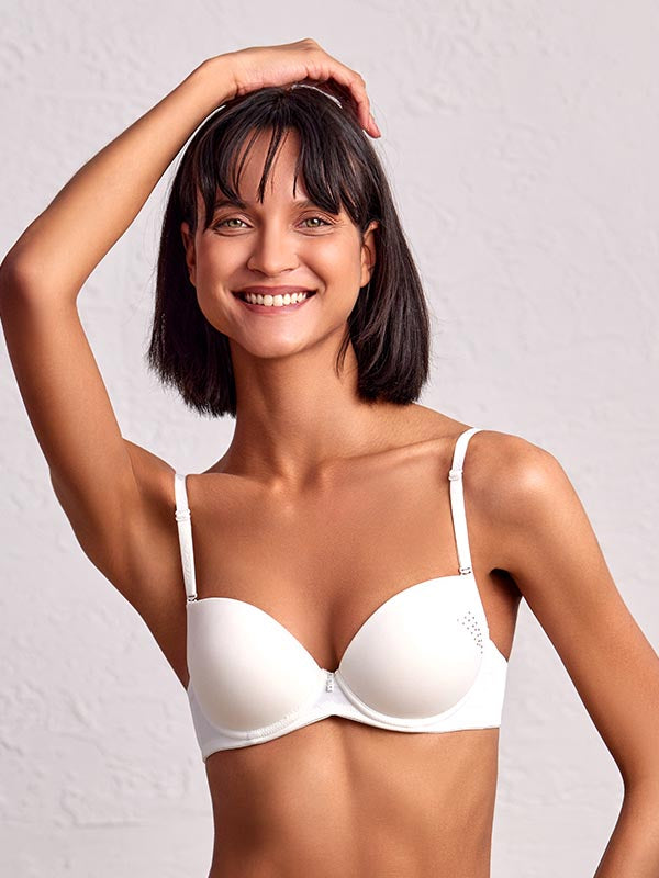 Push Up Bra with Removable Cookies