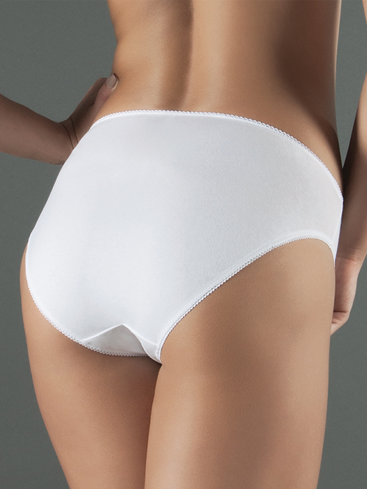 Cotton Mid Rise Brief - Pack Of 2