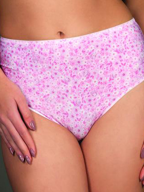 Panty with Side Embroidery